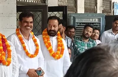Jaipur :  जीत के बाद सचिवालय कर्मचारियों ने किया अभिमन्यु शर्मा का अभिनंदन