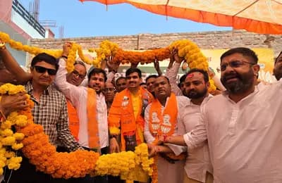 Bikaner News: भाजयुमो प्रदेशाध्यक्ष शंकर गौरा का बीकानेर आगमन पर भव्य स्वागत