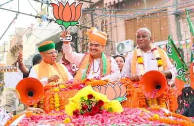 बीकानेर में सीएम भजनलाल शर्मा का भव्य रोड शो, उमड़ा जनसैलाब