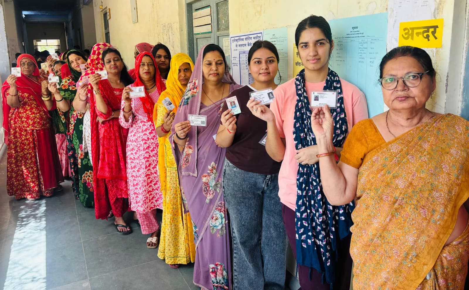 बीकानेर नगर निगम चुनाव: 10 बजे तक 20.84 प्रतिशत मतदान
