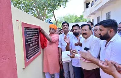 विधायक श्री  व्यास ने डॉ. श्यामा प्रसाद मुखर्जी स्मृति उद्यान में विकास कार्यों का किया उद्घाटन