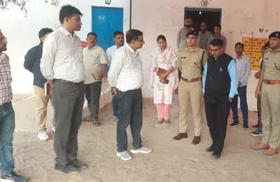 जिला निर्वाचन अधिकारी और पुलिस अधीक्षक ने पूगल पंचायत समिति क्षेत्र में की चुनावी तैयारियों की समीक्षा