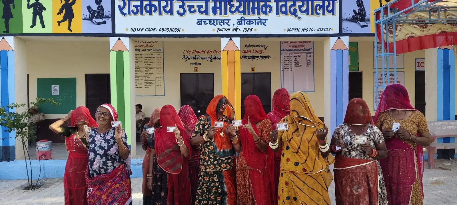 पंचायती राज चुनाव बीकानेर जिला :  दूसरे चरण में दोपहर 3 बजे तक 54.53 प्रतिशत मतदान