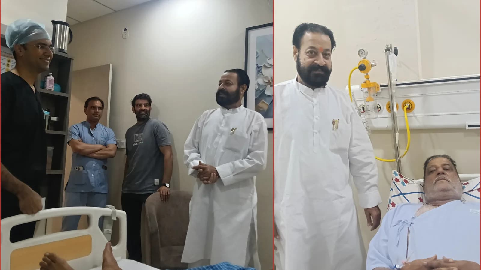 JAIPUR NEWS : बीजेपी नेता महेश व्यास ने अपोलो हॉस्पिटल पहुंचकर भरत पुरोहित की कुशलक्षेम जानी