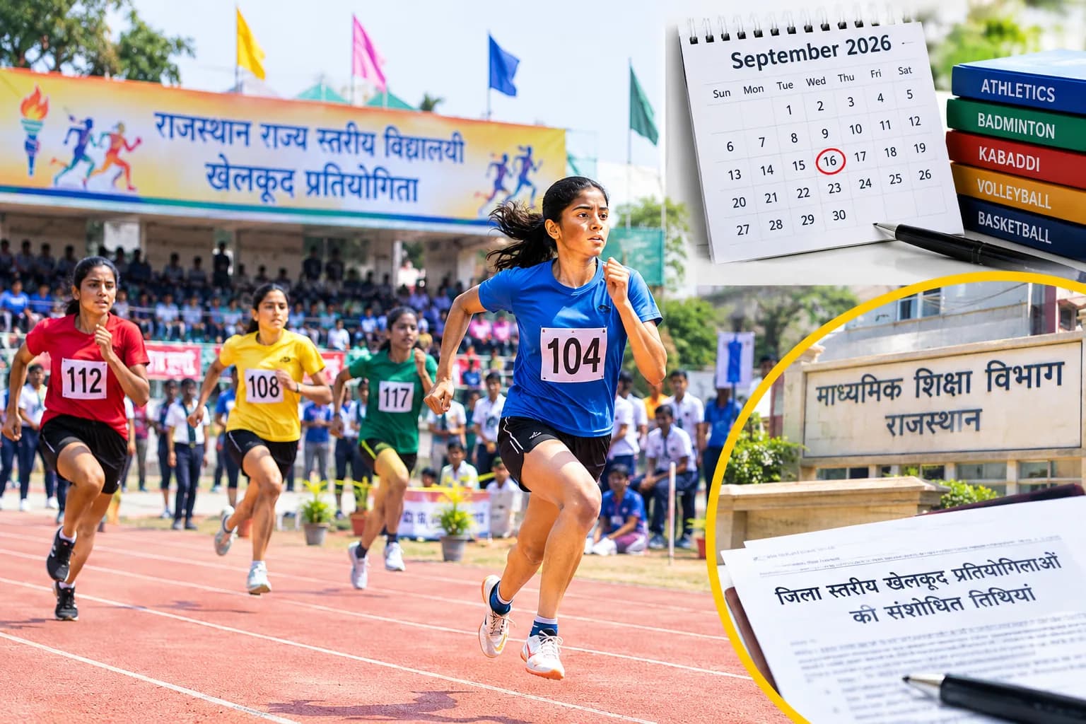 राजस्थान : निकाय चुनाव के चलते बदला स्कूली खेलों का कैलेंडर, अब 16 सितंबर से होंगी जिला स्तरीय प्रतियोगिताएं