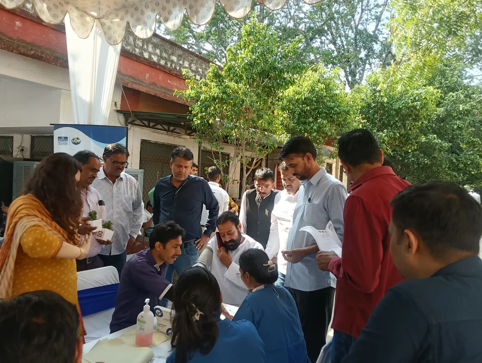 शासन सचिवालय में नि:शुल्क स्वास्थ्य जांच शिविर शुरू, अध्यक्ष अभिमन्यु शर्मा ने किया शुभारंभ