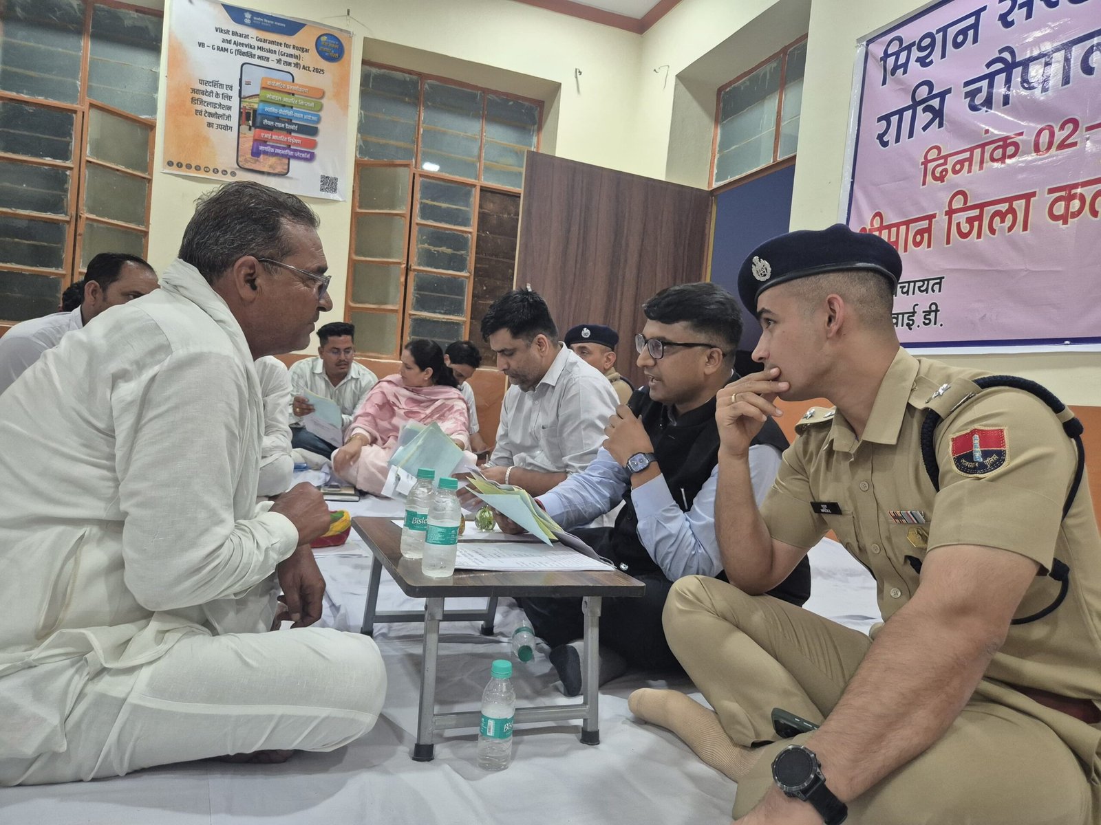 Bikaner: सीमांत क्षेत्र के दौरे पर रहे जिला कलेक्टर-पुलिस अधीक्षक