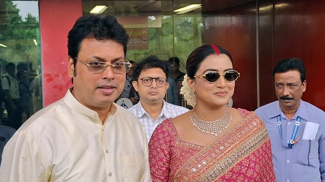 कन्नड़ अभिनेत्री से दिल हार बैठे त्रिपुरा के पूर्व CM विप्लब देब, दूसरी बार रचाई शादी