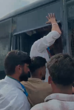 छात्रसंघ चुनाव बहाली की मांग को लेकर NSUI का आंदोलन, जिलाध्यक्ष समेत कई कार्यकर्ता हिरासत में